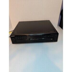 Sony CDP-CE405 5 Disc CD Compact Disc Changer Player No Remote TESTED Works Well